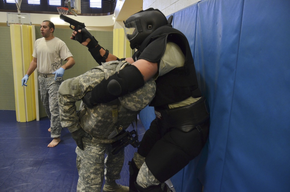 AFSOUTH airmen and soldiers aim for the TKO