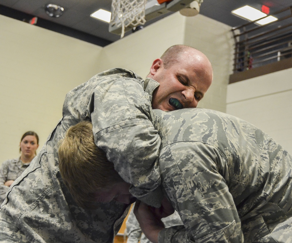 AFSOUTH airman and soldiers aim for the TKO