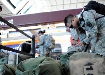 11 additional soldiers from 105th Personnel Company deploy in support of Operation Enduring Freedom