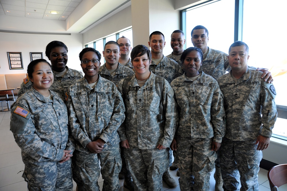 Eleven additional soldiers from 105th Personnel Company deploy in support of Operation Enduring Freedom