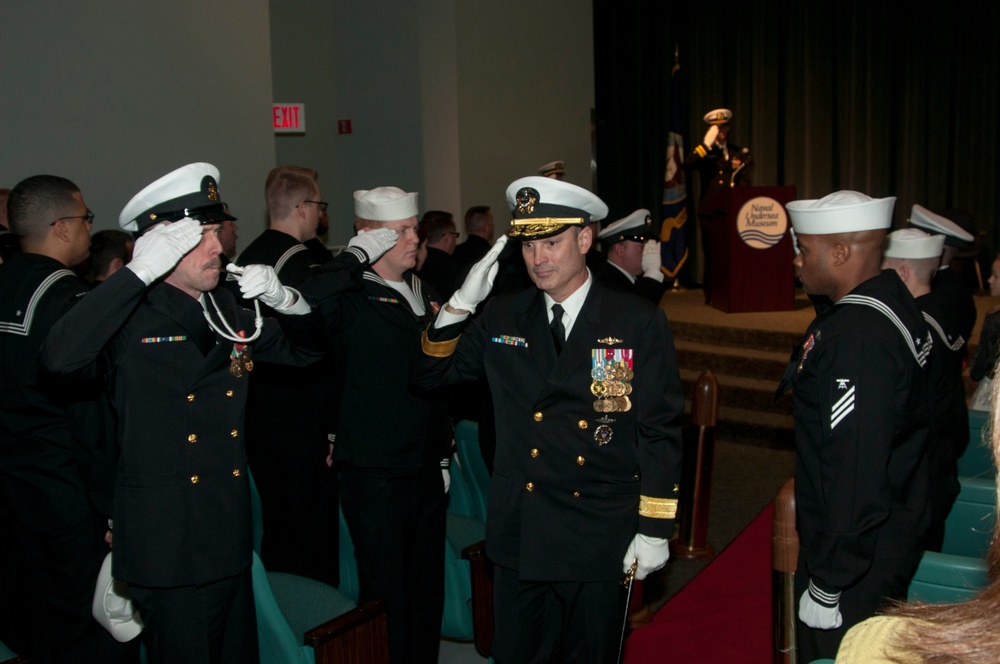USS Ohio holds change of command ceremony