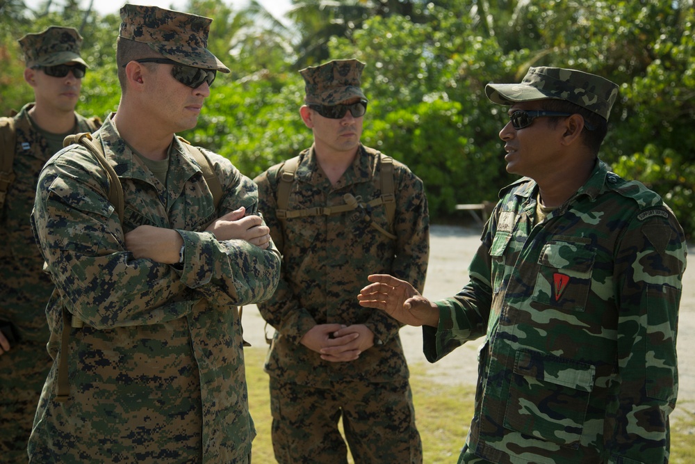 Marines in Maldives