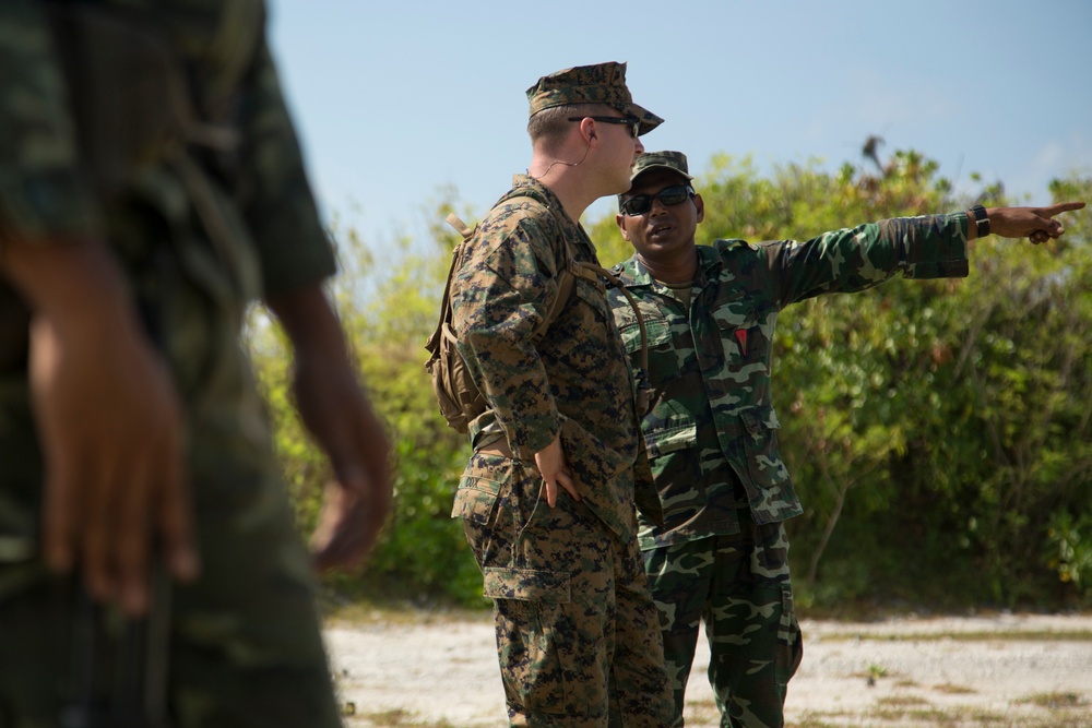 Marines in Maldives