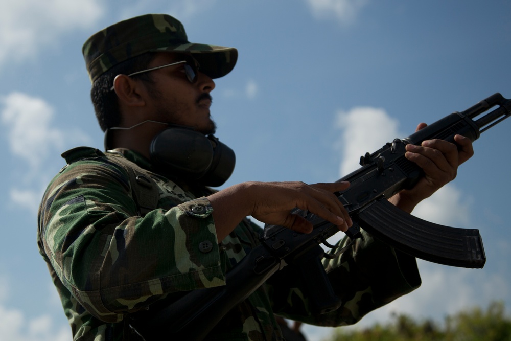 Marines in Maldives