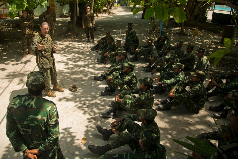 Marines in Maldives