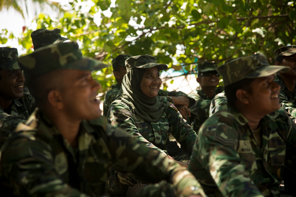 Marines in Maldives