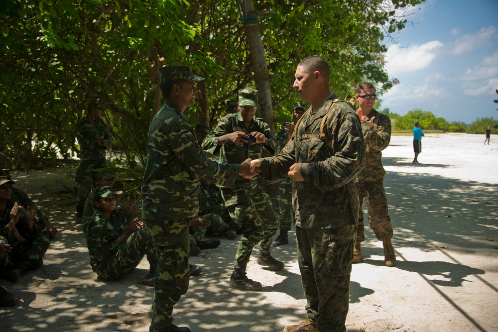 Marines in Maldives