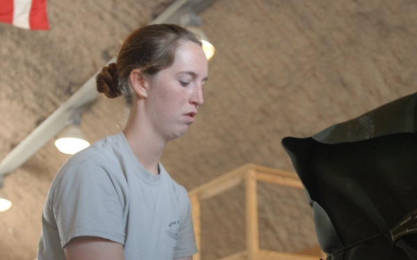 861st QM Co. rigs for Southwest Asia