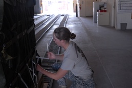 861st QM Co. rigs for Southwest Asia