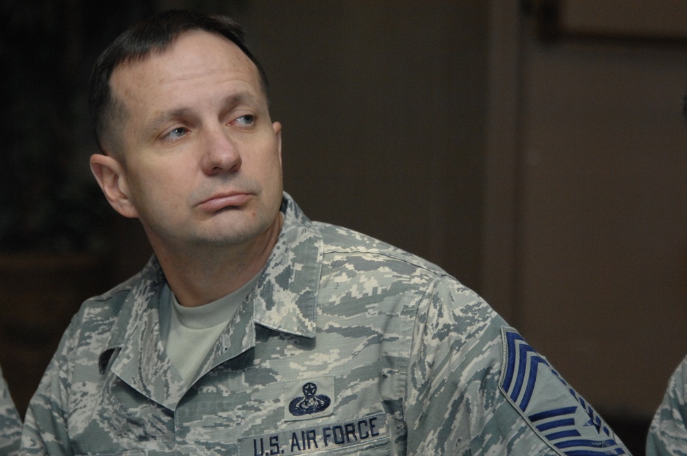 SEAC visits airmen at Minot AFB