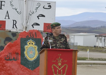 Moroccan forces end mission in Kosovo