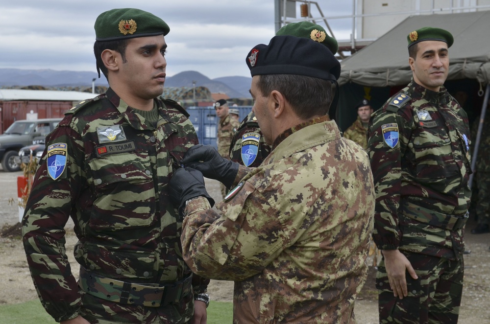 Moroccan forces end mission in Kosovo