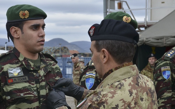 Moroccan forces end mission in Kosovo