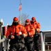 Coast Guard Sector Baltimore reservists conduct cold-water survival training