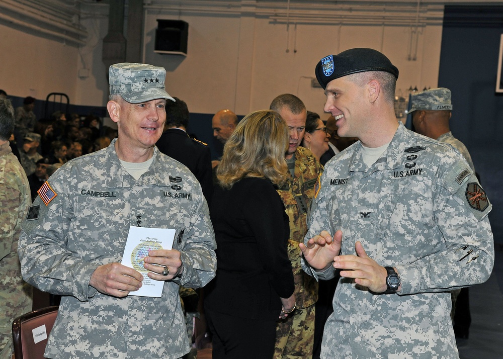 Col. Robert L. Menist assumes command of USAG Vicenza