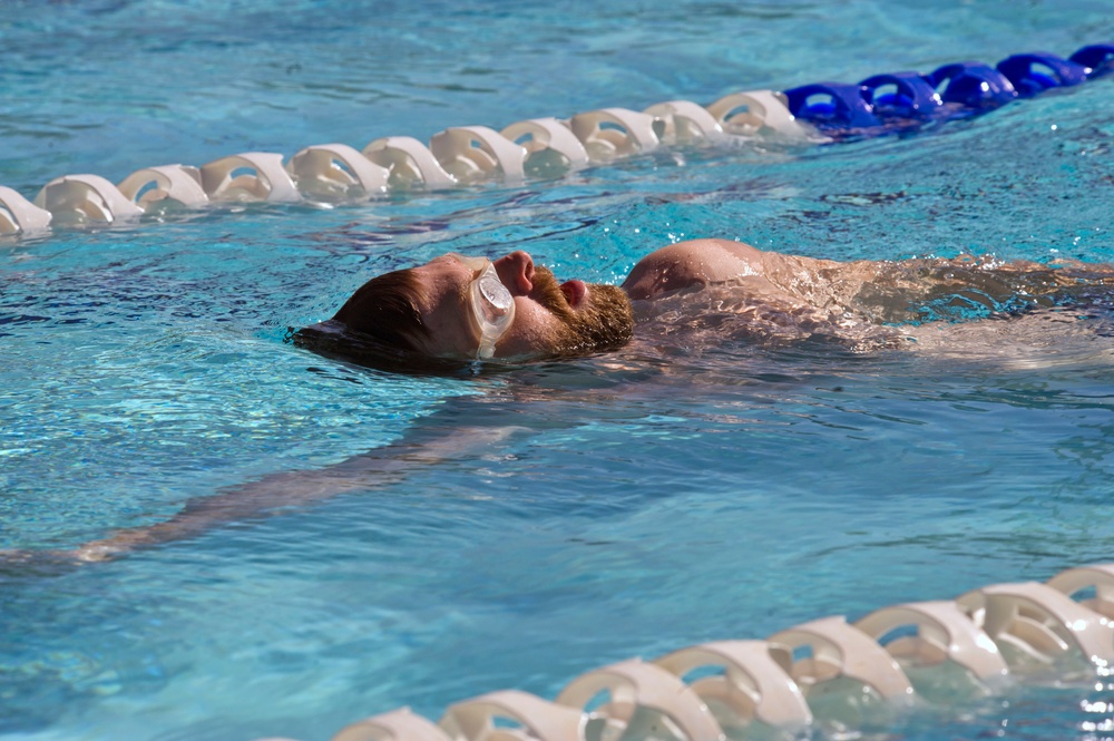 Wounded Marines compete in joint sports challenge