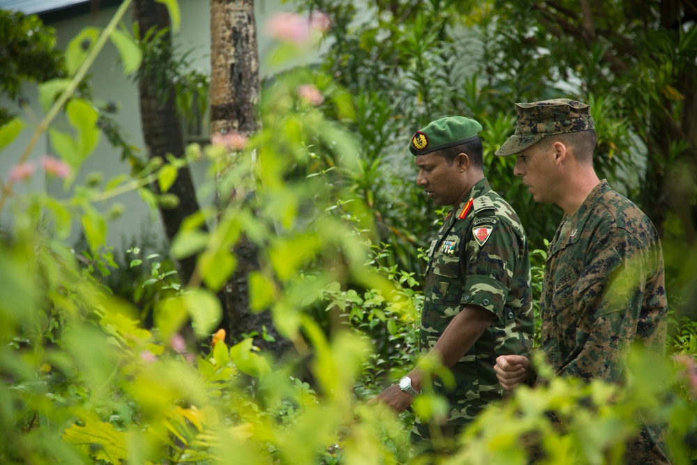 U.S. and Maldivian Marine Corps Officer Seminar Opening Ceremony