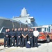 Jacksonville Fire Rescue Department visits USS New York