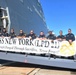 Jacksonville Fire Rescue Department visits USS New York