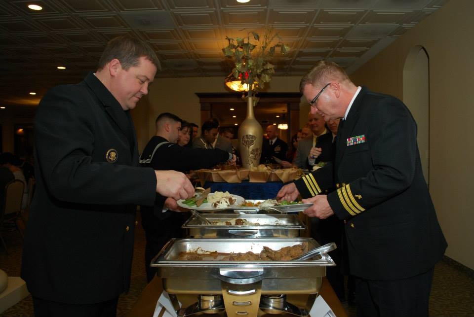 Quantico sailors have a ball