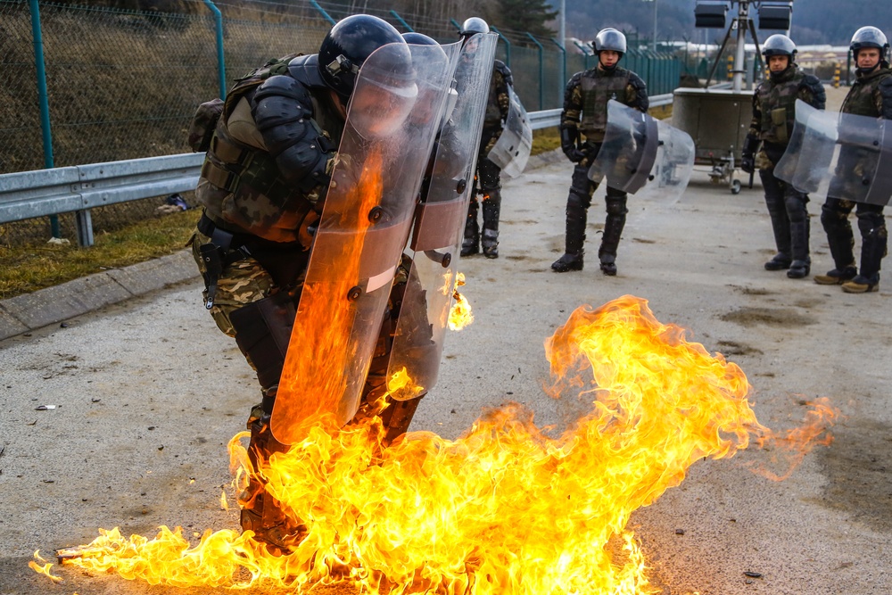 Kosovo Force Mission Rehearsal Exercise 18