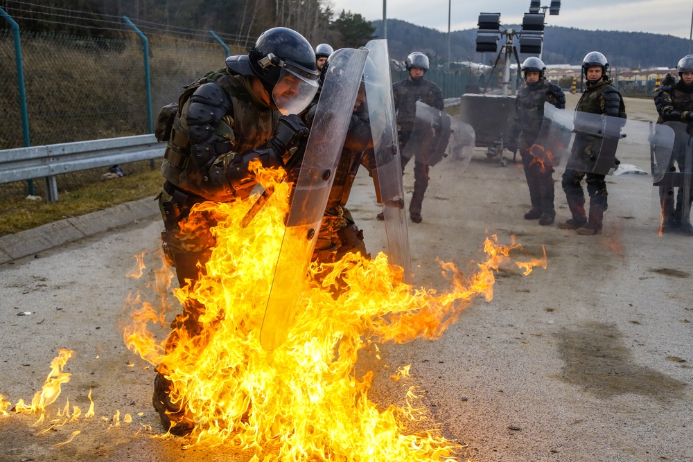 Kosovo Force Mission Rehearsal Exercise 18