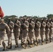 Marine recruits judged on discipline during a final drill evaluation on Parris Island