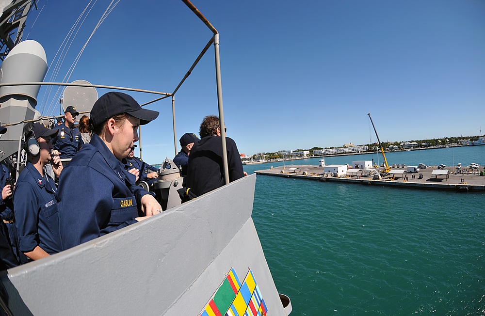 USS Cole visits Key West