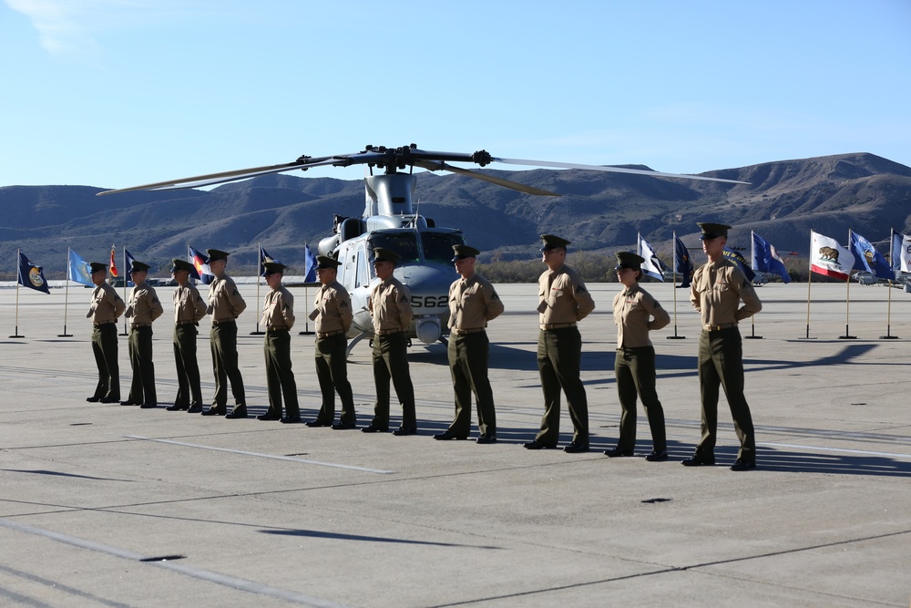 Earning their stripes: HMLAT-303 corporals honored in ceremony