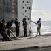 Emergency towing exercise aboard USS New York and USS Samuel B. Roberts