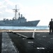 Emergency towing exercise aboard USS New York and USS Samuel B. Roberts