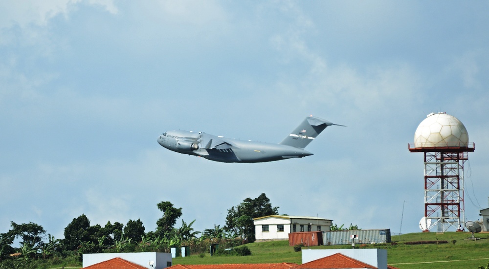Ugandans support US airlift