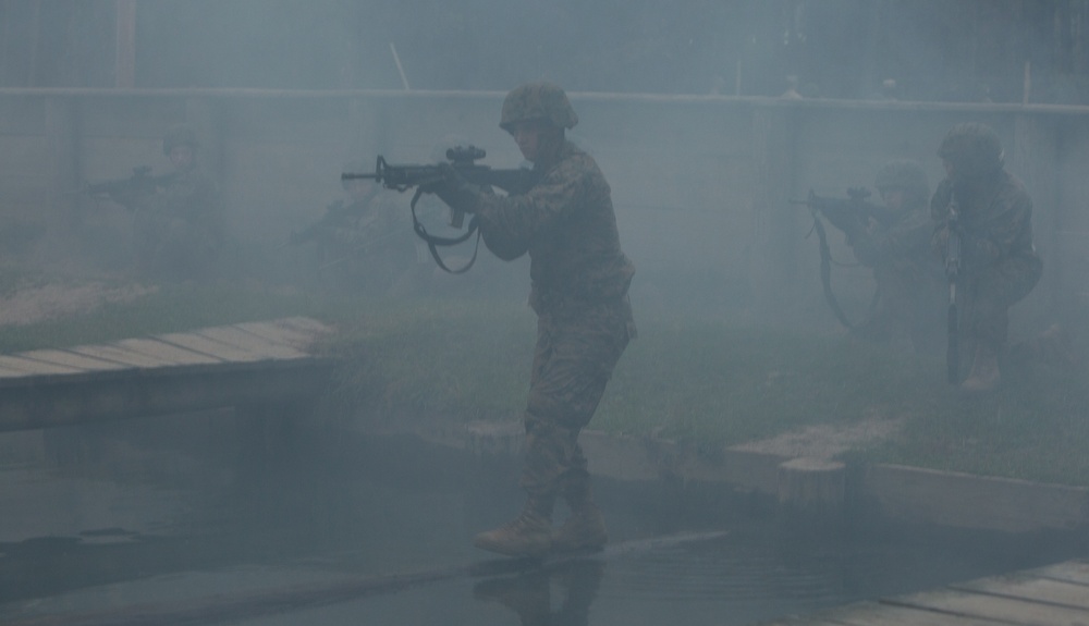 Marine recruits receive basic combat training skills on Parris Island