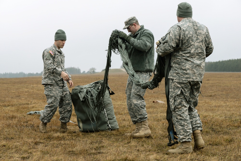 240th QMS Company cargo recovery training