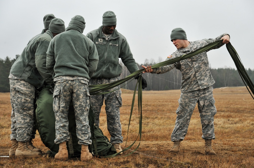 240th QMS Company cargo recovery training