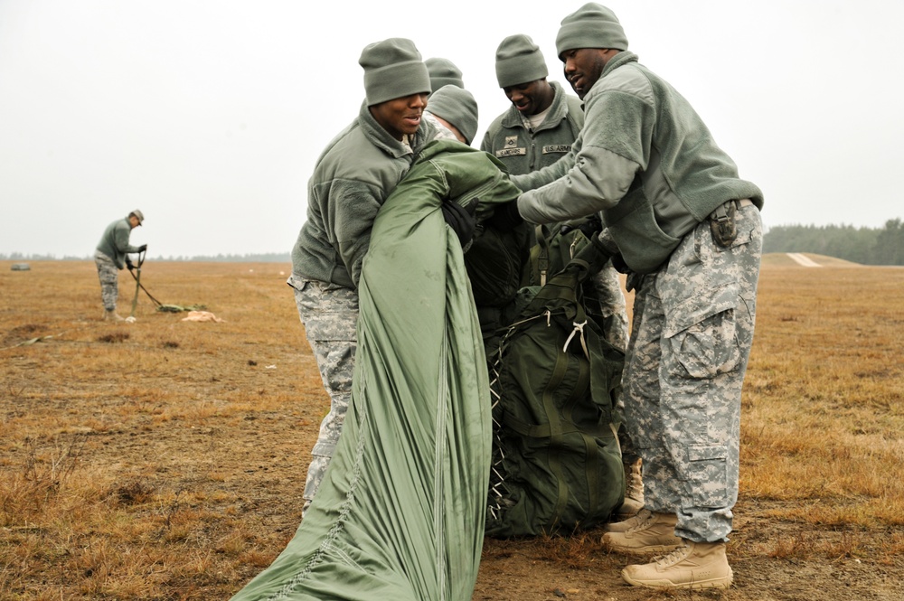 240th QMS Company cargo recovery training