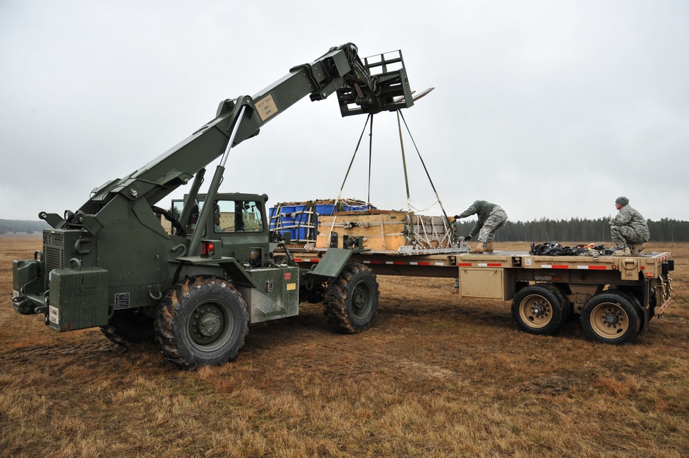 240th QMS Company cargo recovery training