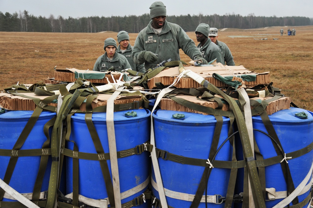 240th QMS Company cargo recovery training
