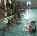 Sink or swim – to become Marines recruits must learn to survive the sea