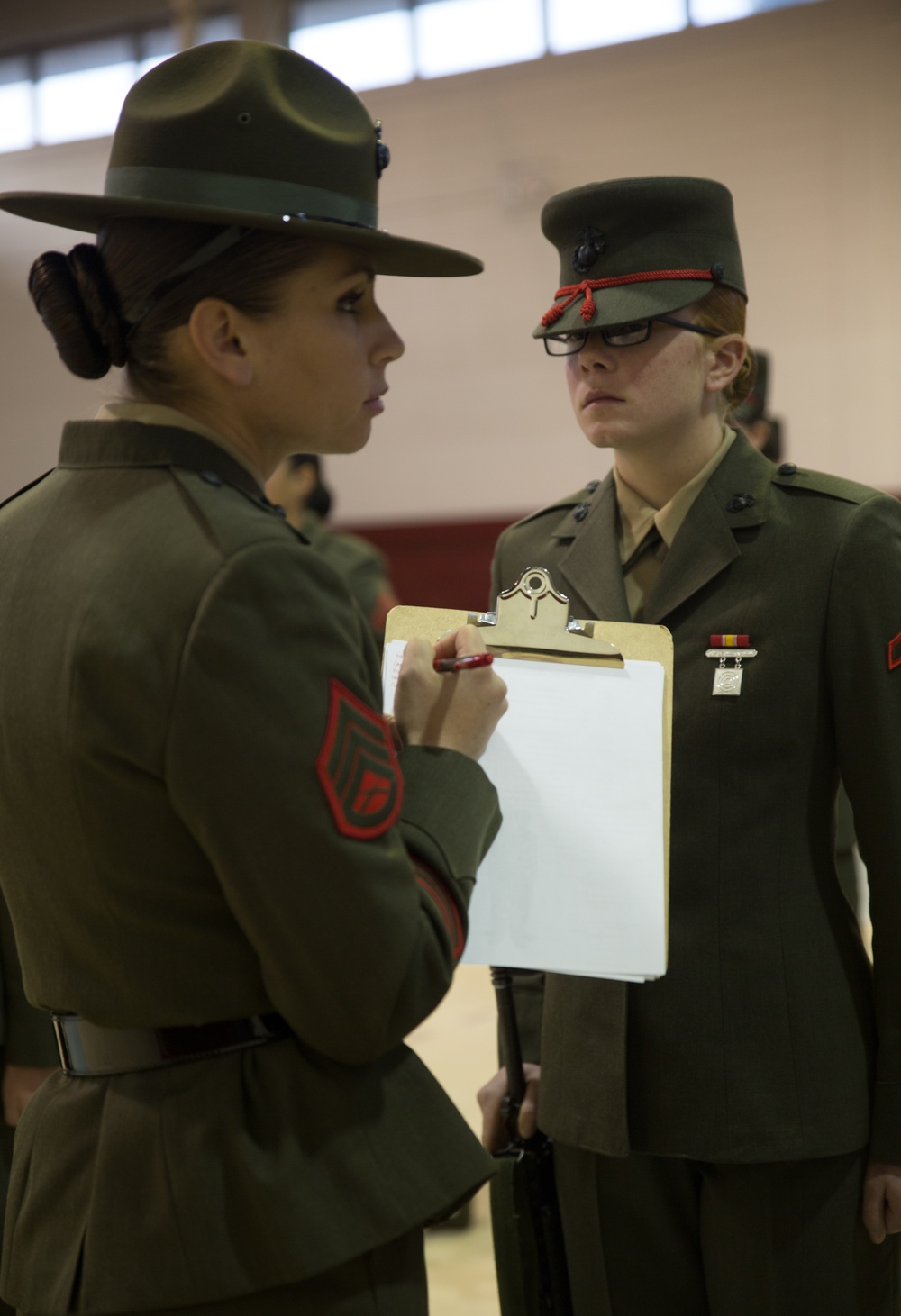 New Marines pass final inspection on Parris Island