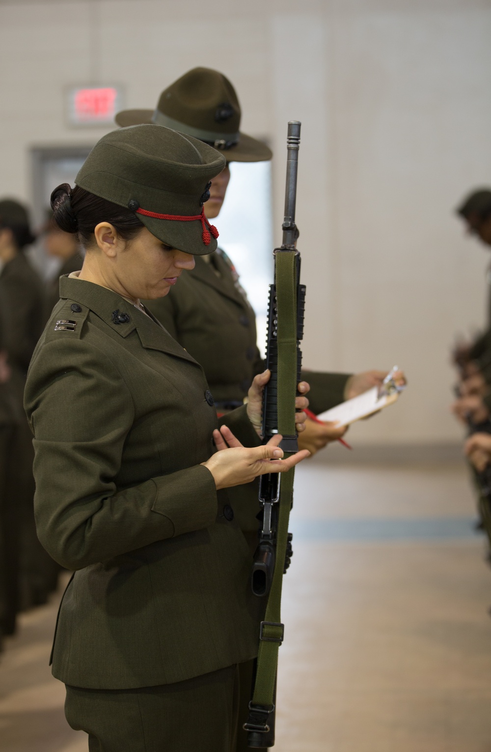 New Marines pass final inspection on Parris Island
