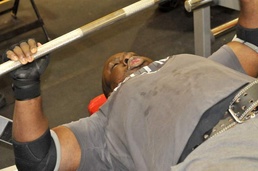 Spirits lifted with first-ever HH bench-press competition