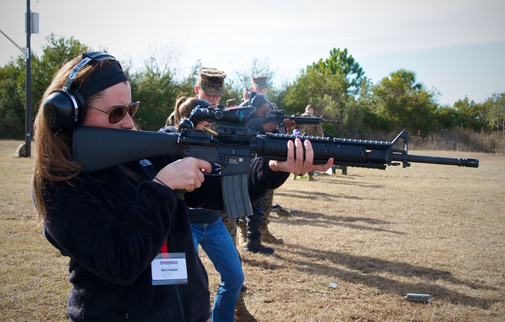 Teachers go to Parris Island