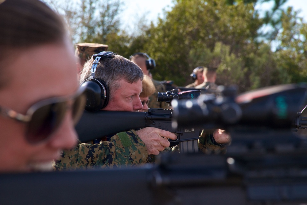 Teachers go to Parris Island