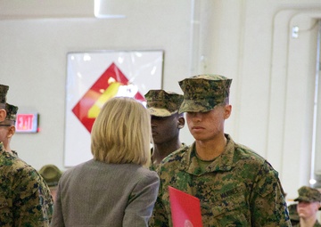 South Florida Marine earns citizenship at boot camp