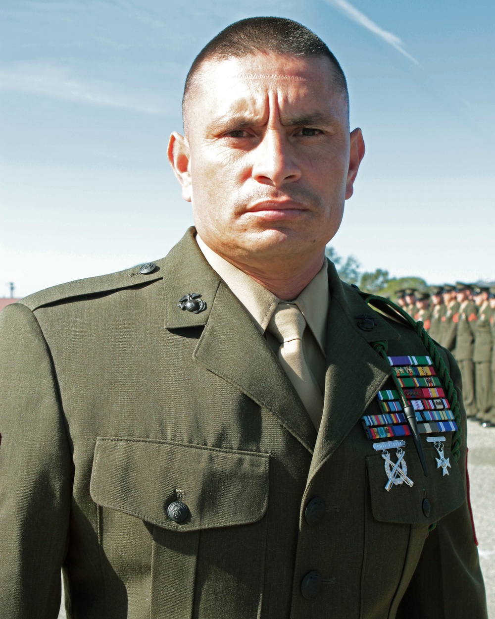 Dvids Images Buena Park Native Presents Prestigious French Fourrag Re To Marines As Leader