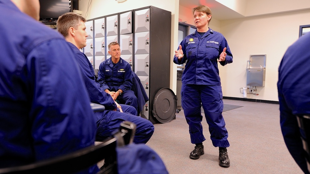 Coast Guard Pacific Area commander visits Alaska