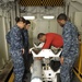 Missile inspection aboard USS Theodore Roosevelt