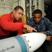 Missile inspection aboard USS Theodore Roosevelt