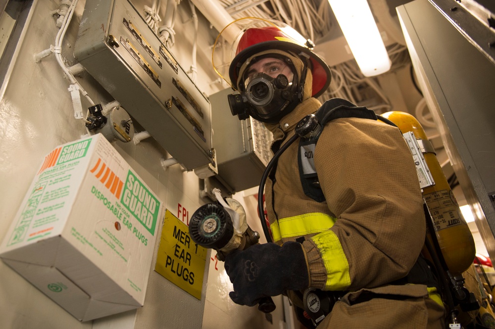 Main space fire drill